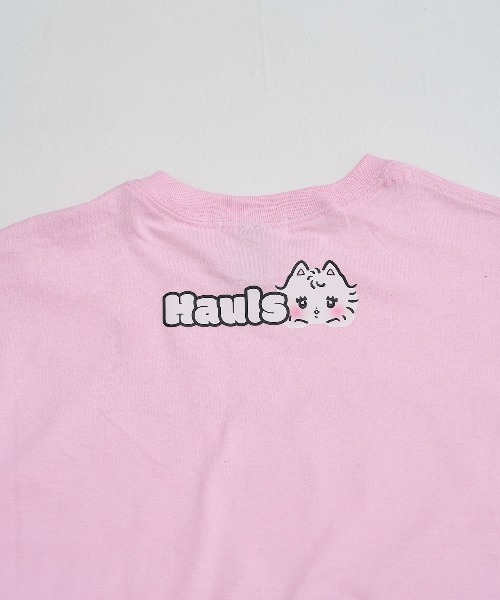 Hauls(ハウルズ)の「どどーん!BIGTEE(Tシャツ/カットソー・レディース・ホワイト/ブラック/ピンク/サックスブルー・FREE)」の17枚目の写真