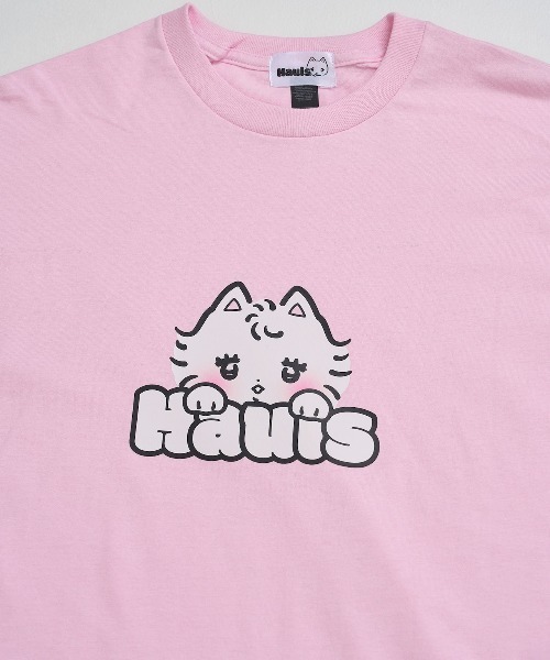 Hauls(ハウルズ)の「どどーん!BIGTEE(Tシャツ/カットソー・レディース・ホワイト/ブラック/ピンク/サックスブルー・FREE)」の16枚目の写真