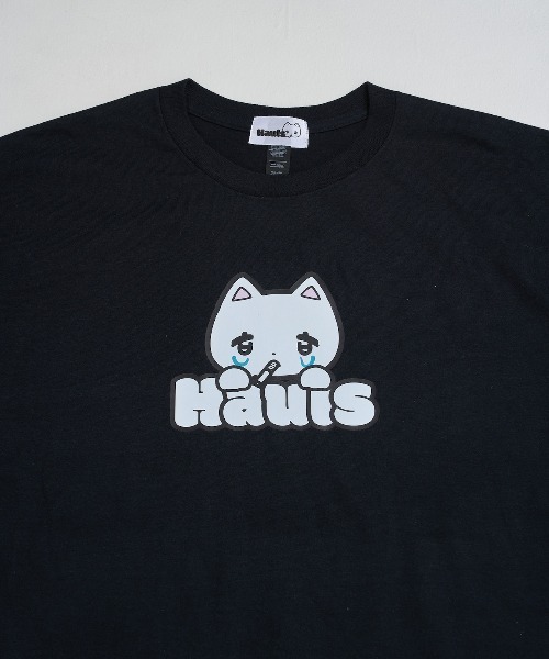 Hauls(ハウルズ)の「どどーん!BIGTEE(Tシャツ/カットソー・レディース・ホワイト/ブラック/ピンク/サックスブルー・FREE)」の19枚目の写真