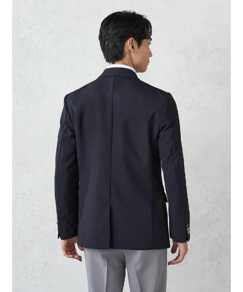 Perfect Suit FActory（パーフェクトスーツファクトリー）の「【洗える】シングルメタル釦ジャケット【ビジカジのアンサーシリーズ！】（テーラードジャケット・メンズ・ネイビー・M/L）」の4枚目の写真