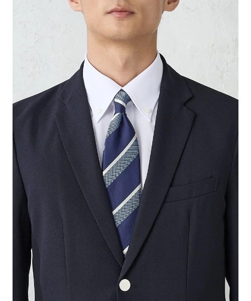 Perfect Suit FActory（パーフェクトスーツファクトリー）の「【洗える】シングルメタル釦ジャケット【ビジカジのアンサーシリーズ！】（テーラードジャケット・メンズ・ネイビー・M/L）」の6枚目の写真