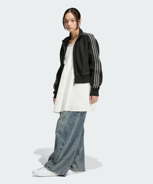 adidas(アディダス)の「ファイアーバード デニム トラックトップ / ジャージ / アディダスオリジナルス adidas Originals(デニムジャケット・レディース・ブラック・XX-LARGE/LARGE/MEDIUM/SMALL/X-LARGE/X-SMALL)」の10枚目の写真