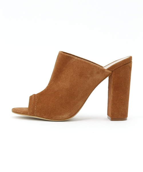 Spick & Span（スピックアンドスパン）の「LUCIA BOIX スエードミュール◆（サンダル・レディース・ブラック/キャメル・36/37/38）」の3枚目の写真