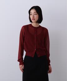 YLEVE（イレーヴ）の「YLEVE   SHEER RIB KNIT CARDIGAN（カーディガン/ボレロ）」