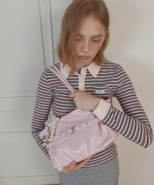 LETERIE（レテリー）の「MELLOW REVERSIBLE BELT TOTE BAG_PINK（トートバッグ・レディース・PINK・FREE）」の3枚目の写真