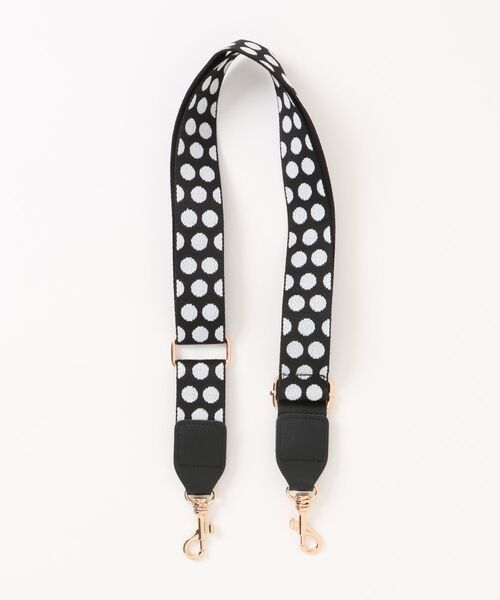 antic rag(アンティックラグ)の「Adjustable Pattern Strap|取り換え用柄ベルト(調節可能タイプ)(ショルダーバッグ・レディース・ホワイト系その他/ベージュ系その他/ドット・FREE)」の9枚目の写真