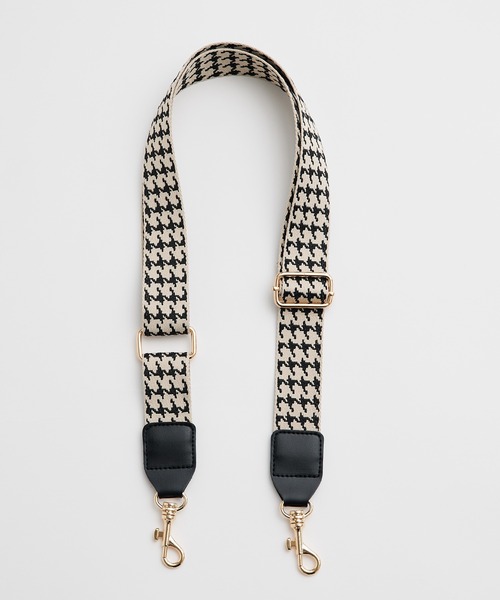 antic rag(アンティックラグ)の「Adjustable Pattern Strap|取り換え用柄ベルト(調節可能タイプ)(ショルダーバッグ・レディース・ホワイト系その他/ベージュ系その他/ドット・FREE)」の3枚目の写真