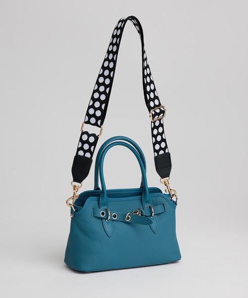 antic rag(アンティックラグ)の「Adjustable Pattern Strap|取り換え用柄ベルト(調節可能タイプ)(ショルダーバッグ・レディース・ホワイト系その他/ベージュ系その他/ドット・FREE)」の4枚目の写真