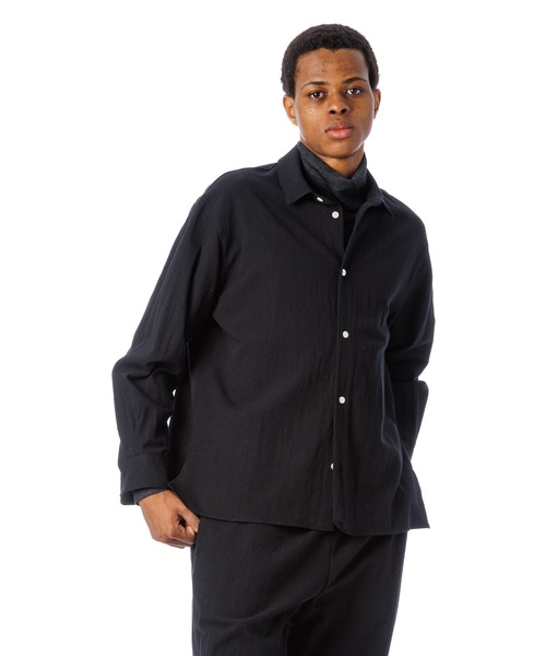 Sandinista（サンディニスタ）の「Washer Shirt / ワッシャーシャツ（シャツ/ブラウス・メンズ・ブラウン/チャコールグレー/ブラック・LARGE/MEDIUM/SMALL）」の20枚目の写真