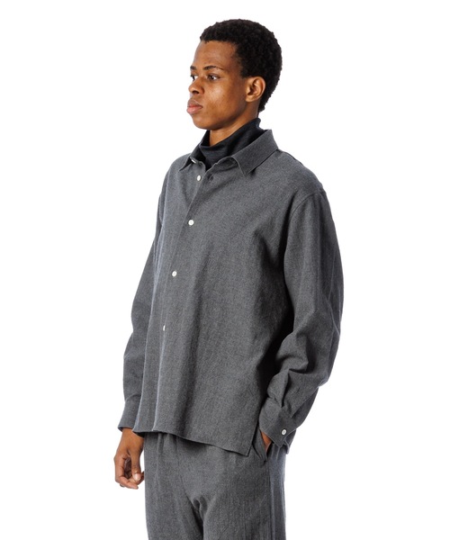 Sandinista（サンディニスタ）の「Washer Shirt / ワッシャーシャツ（シャツ/ブラウス・メンズ・ブラウン/チャコールグレー/ブラック・LARGE/MEDIUM/SMALL）」の21枚目の写真