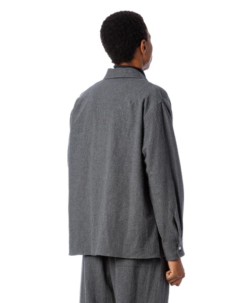 Sandinista（サンディニスタ）の「Washer Shirt / ワッシャーシャツ（シャツ/ブラウス・メンズ・ブラウン/チャコールグレー/ブラック・LARGE/MEDIUM/SMALL）」の14枚目の写真