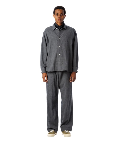 Sandinista（サンディニスタ）の「Washer Shirt / ワッシャーシャツ（シャツ/ブラウス・メンズ・ブラウン/チャコールグレー/ブラック・LARGE/MEDIUM/SMALL）」の16枚目の写真