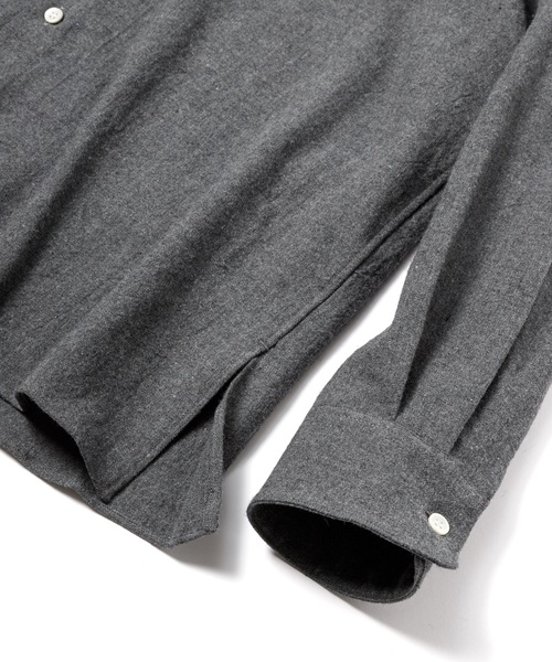 Sandinista（サンディニスタ）の「Washer Shirt / ワッシャーシャツ（シャツ/ブラウス・メンズ・ブラウン/チャコールグレー/ブラック・LARGE/MEDIUM/SMALL）」の6枚目の写真