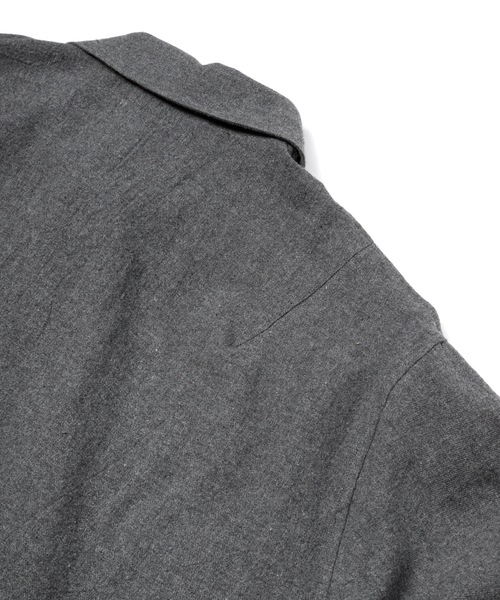 Sandinista（サンディニスタ）の「Washer Shirt / ワッシャーシャツ（シャツ/ブラウス・メンズ・ブラウン/チャコールグレー/ブラック・LARGE/MEDIUM/SMALL）」の7枚目の写真