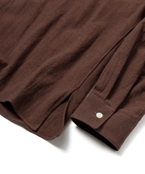 Sandinista（サンディニスタ）の「Washer Shirt / ワッシャーシャツ（シャツ/ブラウス・メンズ・ブラウン/チャコールグレー/ブラック・LARGE/MEDIUM/SMALL）」の8枚目の写真