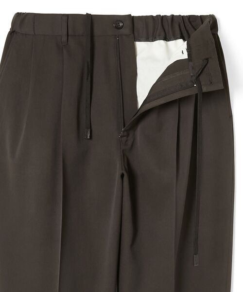 N.HOOLYWOOD COMPILE(N.ハリウッド コンパイル)の「2TUCK TROUSERS(スラックス・メンズ・ブラック/ネイビー/チャコール・40/38/36)」の9枚目の写真