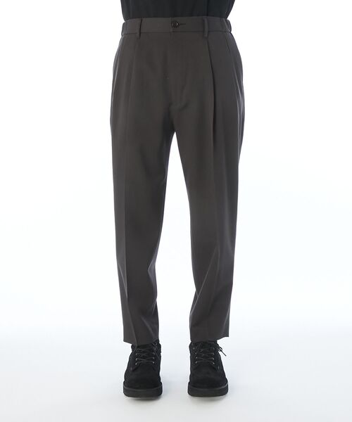 N.HOOLYWOOD COMPILE(N.ハリウッド コンパイル)の「2TUCK TROUSERS(スラックス・メンズ・ブラック/ネイビー/チャコール・40/38/36)」の16枚目の写真