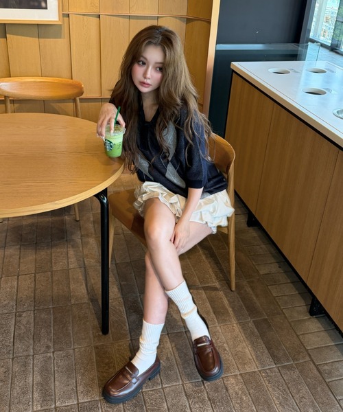 RAY CASSIN(レイカズン)の「厚底ローファー(ローファー・レディース・ブラック/ブラウン・L/S/M)」の16枚目の写真