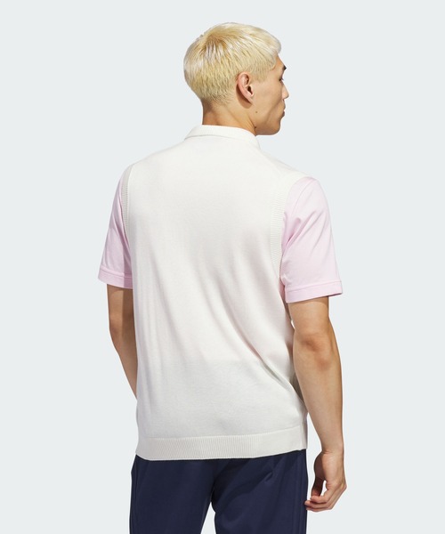 adidas(アディダス)の「オリジナルス カシミヤ ベスト【adidas Golf/アディダスゴルフ】(ベスト・メンズ・ホワイト・SMALL/MEDIUM/LARGE/X-LARGE/XX-LARGE/3XL)」の2枚目の写真