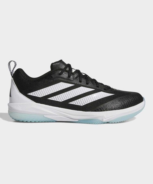 adidas(アディダス)の「アディゼロ インパクト 2.0 ターフシューズ / Adizero Impact 2.0 Turf Shoes / アディダス adidas(スニーカー・メンズ・ブラック・25.0cm/26.5cm/27.0cm/27.5cm/25.5cm/26.0cm)」の1枚目の写真