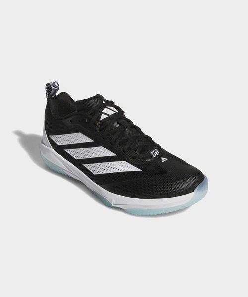 adidas(アディダス)の「アディゼロ インパクト 2.0 ターフシューズ / Adizero Impact 2.0 Turf Shoes / アディダス adidas(スニーカー・メンズ・ブラック・25.0cm/26.5cm/27.0cm/27.5cm/25.5cm/26.0cm)」の4枚目の写真