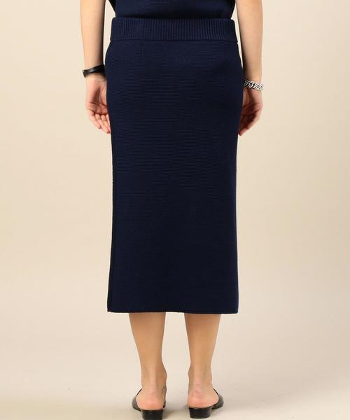 ユナイテッドアローズ ニットタイトスカート フォックスカシミヤ