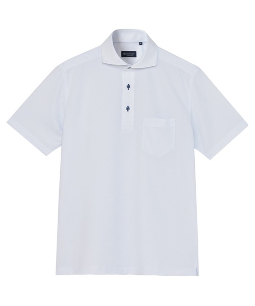 TOKYO SHIRTS(トウキョウシャツ)の「ビズポロ ポロシャツ コンフォートドライ 半袖 メンズ(ポロシャツ・メンズ・サックスブルー・XL/S/LL/M/L)」の1枚目の写真
