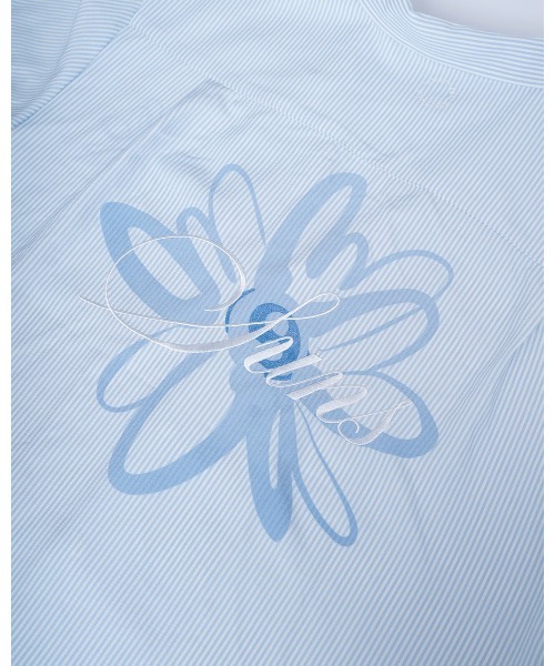 SUNS by #Re:room(サンズバイリルーム)の「サンズエンブロイダリーシアサッカーオープンカラーシャツ(シャツ/ブラウス・メンズ・グレー/グリーン/ブルー・SMALL/MEDIUM)」の20枚目の写真
