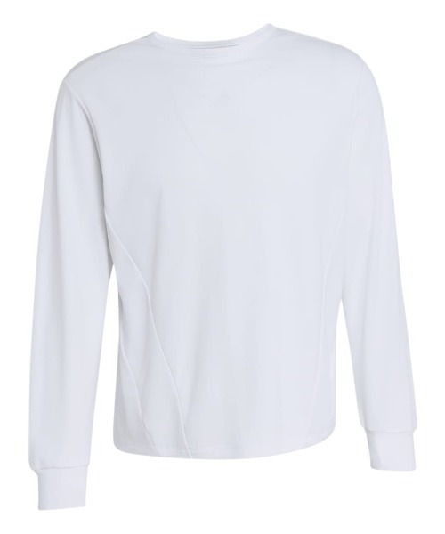 adidas(アディダス)の「adidas アディダス W カラット L/S Tシャツ(Tシャツ/カットソー・レディース・ホワイト/ブラック・M/L/XL)」の12枚目の写真