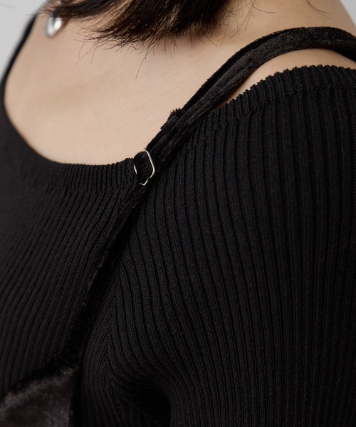 leimn(レイムン)の「フラワー刺繍ベロアワンピース(ワンピース・レディース・ブラック・FREE)」の20枚目の写真