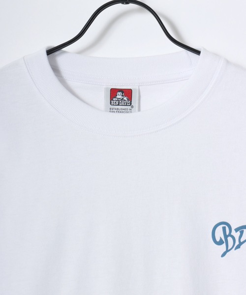 BEN DAVIS(ベンデイビス)の「BEN DAVIS/ベンデイビス HEARTY LETTER WIDE LS TEE/オーバーサイズ ストリート ハート バックプリント ロゴ ワンポイント 長袖Tシャツ/ロンT/レディース メンズ(Tシャツ/カットソー・メンズ・ブラック/ホワイト・M/L/XL)」の16枚目の写真