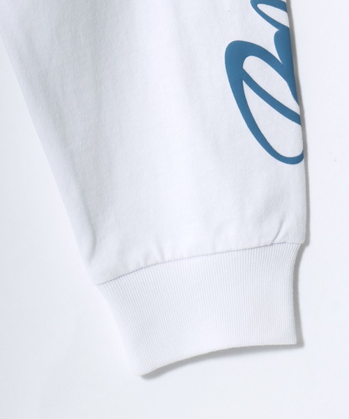 BEN DAVIS(ベンデイビス)の「BEN DAVIS/ベンデイビス HEARTY LETTER WIDE LS TEE/オーバーサイズ ストリート ハート バックプリント ロゴ ワンポイント 長袖Tシャツ/ロンT/レディース メンズ(Tシャツ/カットソー・メンズ・ブラック/ホワイト・M/L/XL)」の3枚目の写真