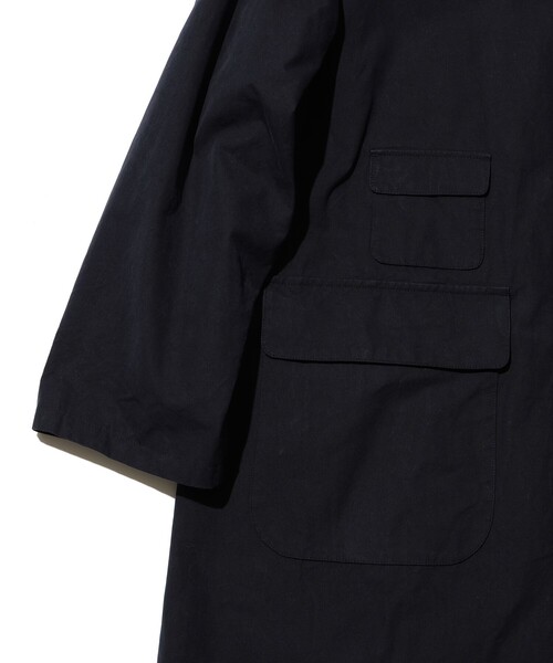 BEAMS PLUS(ビームスプラス)の「Over Coat 3Ply Oxford(その他アウター・メンズ・ライトブラウン/ネイビー・M/S/L/XL)」の9枚目の写真