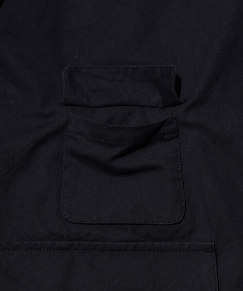 BEAMS PLUS(ビームスプラス)の「Over Coat 3Ply Oxford(その他アウター・メンズ・ライトブラウン/ネイビー・M/S/L/XL)」の10枚目の写真
