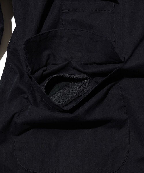 BEAMS PLUS(ビームスプラス)の「Over Coat 3Ply Oxford(その他アウター・メンズ・ライトブラウン/ネイビー・M/S/L/XL)」の11枚目の写真