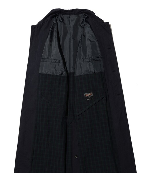 BEAMS PLUS(ビームスプラス)の「Over Coat 3Ply Oxford(その他アウター・メンズ・ライトブラウン/ネイビー・M/S/L/XL)」の14枚目の写真