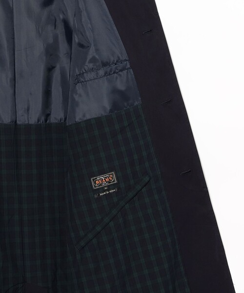 BEAMS PLUS(ビームスプラス)の「Over Coat 3Ply Oxford(その他アウター・メンズ・ライトブラウン/ネイビー・M/S/L/XL)」の19枚目の写真