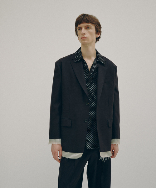 EDIFICE(エディフィス)の「Hedie.+ Tailored Jacket(その他アウター・メンズ・チャコールグレー・2/3)」の2枚目の写真