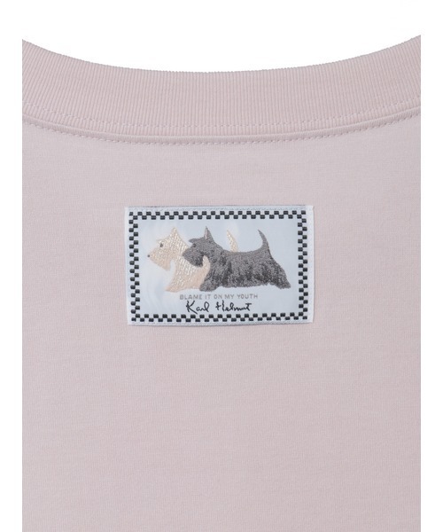 KARL HELMUT(カールヘルム)の「テリアプリントカットソー(Tシャツ/カットソー・メンズ・ブラック/ピンク/キナリ・MEDIUM/LARGE)」の14枚目の写真