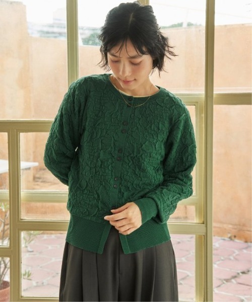 LBC（エルビーシー）の「フクレジャカードカーデ（カーディガン/ボレロ・レディース・ブラック/ブラウン/グリーン・M/L）」の20枚目の写真