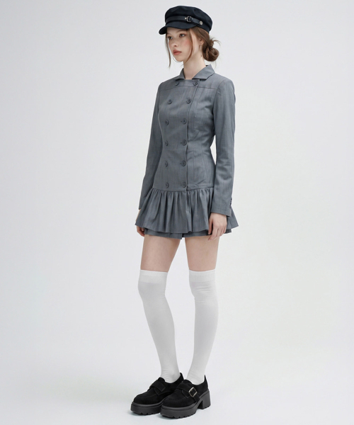 CHAAKAN（チャカン靴）の「ハッツ プラットフォームシューズ ローファーヒール LHSDS3i166（パンプス・レディース・ブラック/ブラウン・22.5cm/23cm/23.5cm/24cm/24.5cm/25cm）」の4枚目の写真