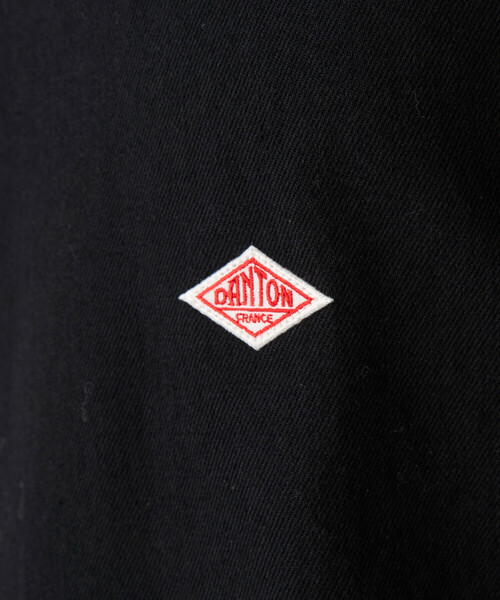 DANTON(ダントン)の「Men's Denim Corduroy Collar Shirt(シャツ/ブラウス・メンズ・ブラック/ダークインディゴブルー・40/38/42/44)」の9枚目の写真