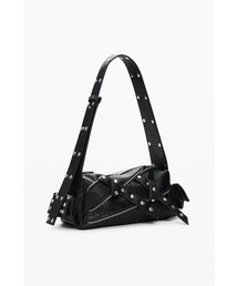 Multi-zipper stud shoulder bag / マルチジッパースタッドショルダーバッグ