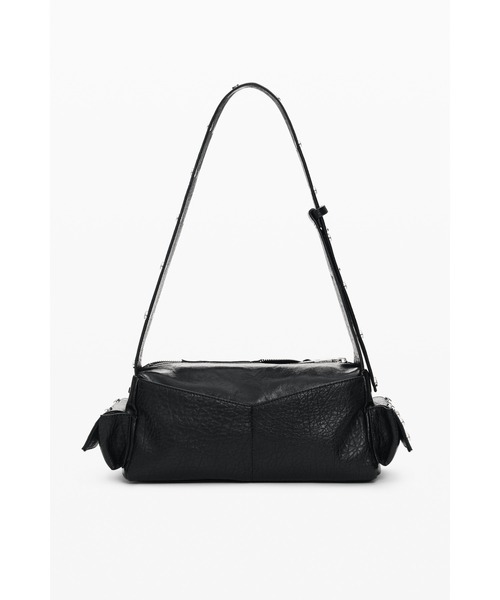 Desigual（デシグアル）の「Multi-zipper stud shoulder bag / マルチジッパースタッドショルダーバッグ（ハンドバッグ・レディース・ブラック・FREE）」の8枚目の写真