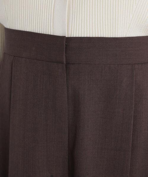 N.(N. Natural Beauty Basic)(エヌエヌナチュラルビューティーベーシック)の「バルーンパンツ(その他パンツ・レディース・ブラウン/オフホワイト・MEDIUM/SMALL)」の20枚目の写真