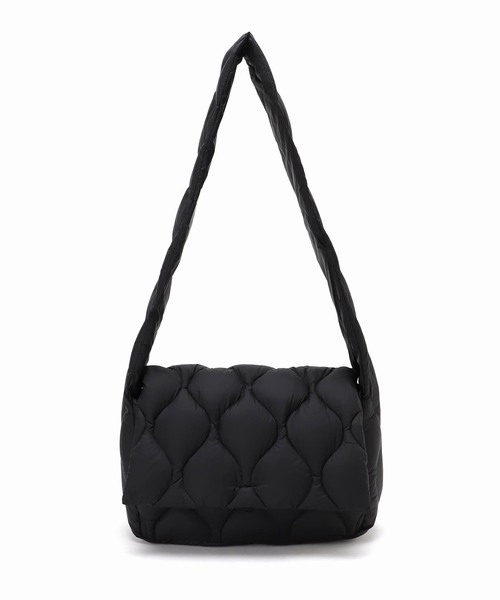 Spick & Span(スピックアンドスパン)の「《WEB限定 / 追加》TAION / タイオン MILITARY MESSENGER DOWN BAG-M(ショルダーバッグ・レディース・ブラック・FREE)」の3枚目の写真