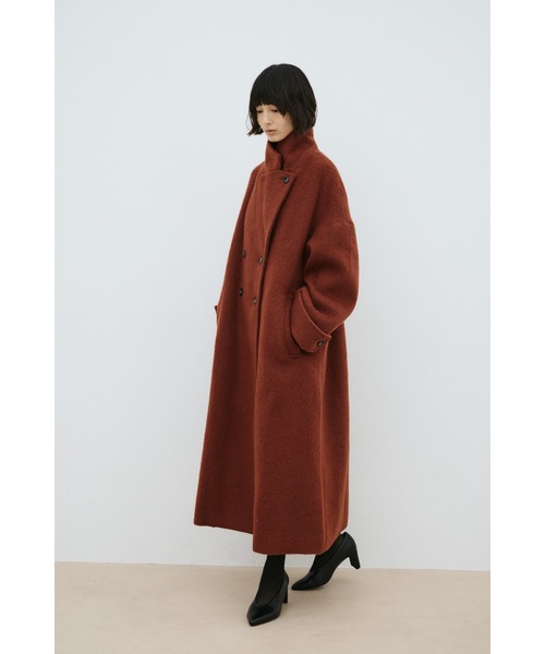 STYLEMIXER（スタイルミキサー）の「シャギーロングコート（その他アウター・レディース・アイボリー/ダークオレンジ/グレー・SMALL/MEDIUM）」の16枚目の写真