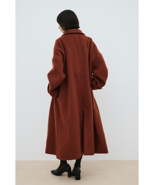 STYLEMIXER（スタイルミキサー）の「シャギーロングコート（その他アウター・レディース・アイボリー/ダークオレンジ/グレー・SMALL/MEDIUM）」の17枚目の写真