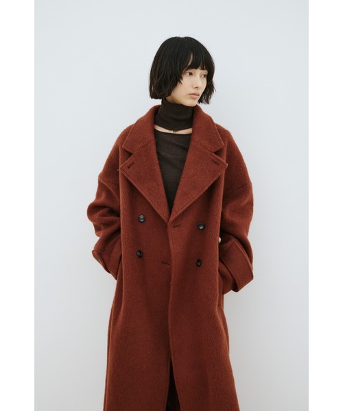 STYLEMIXER（スタイルミキサー）の「シャギーロングコート（その他アウター・レディース・アイボリー/ダークオレンジ/グレー・SMALL/MEDIUM）」の19枚目の写真
