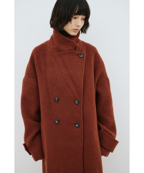 STYLEMIXER（スタイルミキサー）の「シャギーロングコート（その他アウター・レディース・アイボリー/ダークオレンジ/グレー・SMALL/MEDIUM）」の20枚目の写真